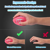 2.4G Wireless Vertical Ergonomic Optical Mouse, 800/1200 /1600 DPI, 6 Buttons for Laptop, Desktop, PC, Computer,Office(Pink)